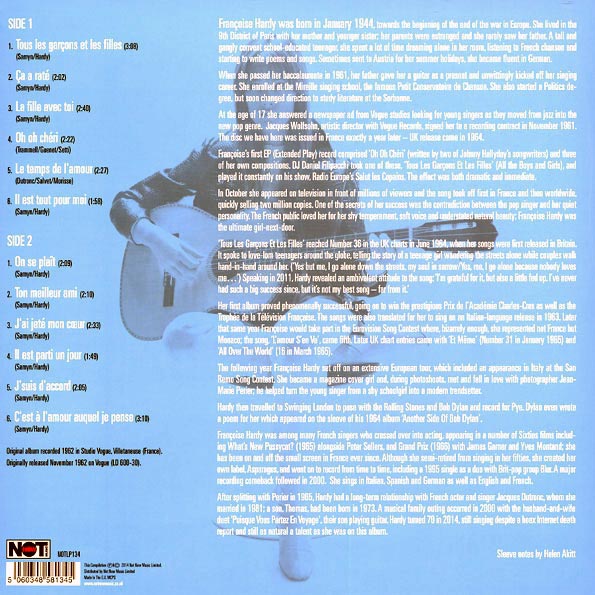 Francoise Hardy - Francoise Hardy (180g) (LP) - PureSound Records