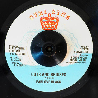 Pablove Black - Cuts And Bruises  /  Advocates Aggregation - Blood Of The Lamb (7")