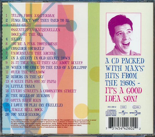 Max Bygraves - The Best Of Max Bygraves (CD)