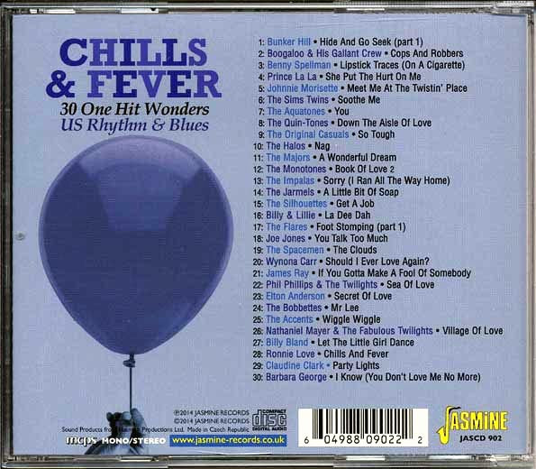 Various - Chills & Fever, 30 One Hit Wonders: US Rhythm & Blues (CD)