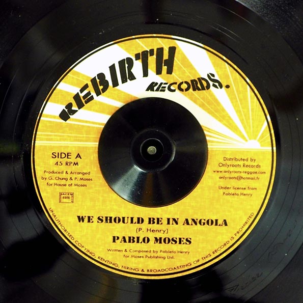 Pablo Moses - We Should Be In Angola  /  Version (7")