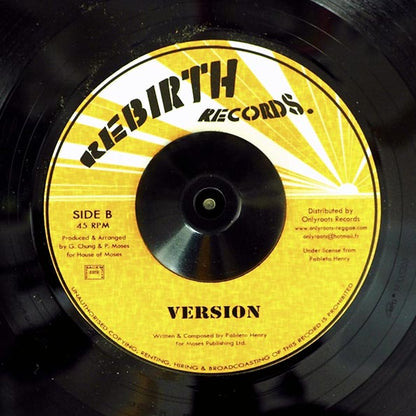 Pablo Moses - We Should Be In Angola  /  Version (7")