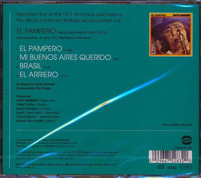 Gato Barbieri - El Pampero (CD)
