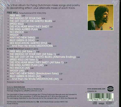 Gil Scott-Heron - Free Will (CD)
