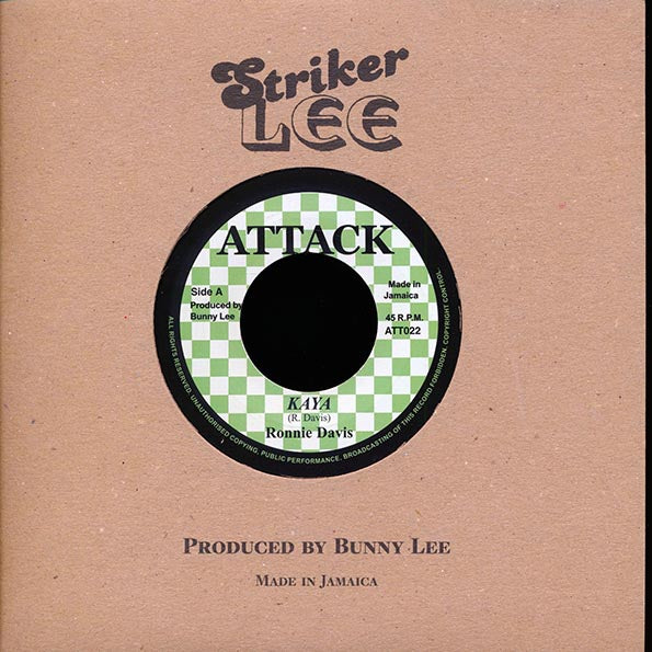 Ronnie Davis - Kaya  /  Version (7")