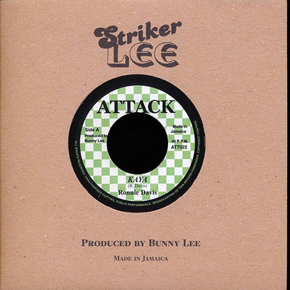 Ronnie Davis - Kaya  /  Version (7")