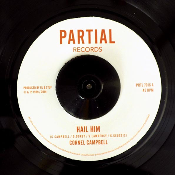 Cornell Campbell - Hail Him  /  Restless Mashaits - King Dub (7")