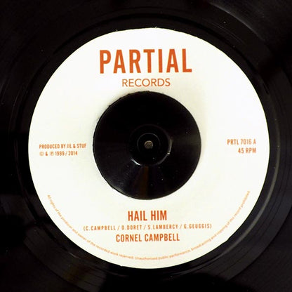 Cornell Campbell - Hail Him  /  Restless Mashaits - King Dub (7")