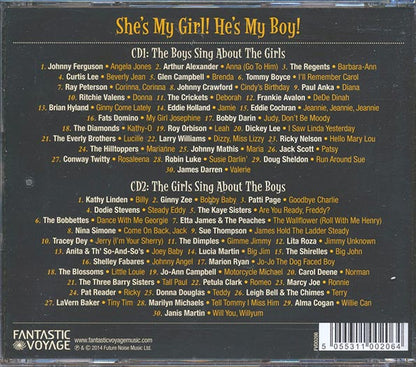 Various - She's My Girl! He's My Boy! (60 tracks) (CD)