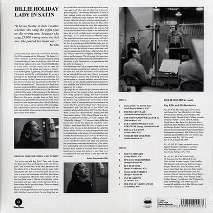Billie Holiday - Lady In Satin (ltd. ed.) (180g) (remastered) - PureSound Records