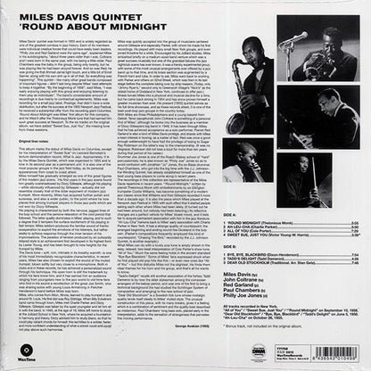 Miles Davis Quintet - Round About Midnight (+bonus track) (ltd. ed.) (LP) - PureSound Records