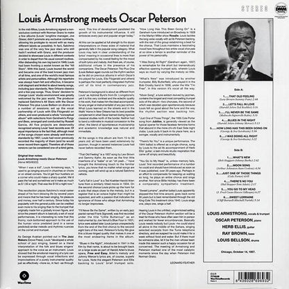Louis Armstrong, Oscar Peterson - Louis Armstrong Meets Oscar Peterson (ltd. ed.) (180g) (LP) - PureSound Records