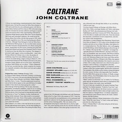 John Coltrane - Coltrane (+bonus track) (ltd. ed.) (180g) (LP) - PureSound Records