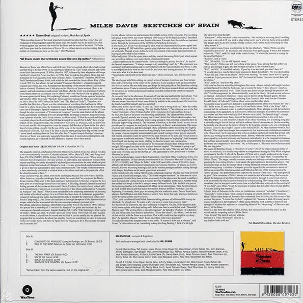 Miles Davis - Sketches Of Spain (+bonus track) (ltd. ed.) (LP) - PureSound Records