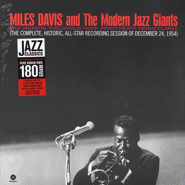 Miles Davis, Milt Jackson, Thelonious Monk, Percy Heath, Kenny Clarke - Miles Davis And The Modern Jazz Giants (ltd. ed.) (LP) - PureSound Records