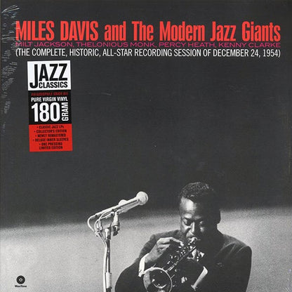 Miles Davis, Milt Jackson, Thelonious Monk, Percy Heath, Kenny Clarke - Miles Davis And The Modern Jazz Giants (ltd. ed.) (LP) - PureSound Records