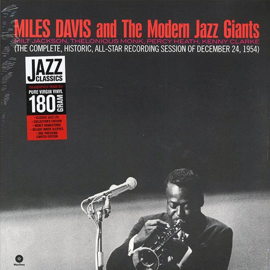 Miles Davis, Milt Jackson, Thelonious Monk, Percy Heath, Kenny Clarke - Miles Davis And The Modern Jazz Giants (ltd. ed.) (LP) - PureSound Records