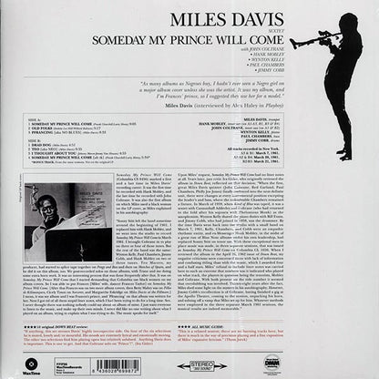 Miles Davis Sextet - Someday My Prince Will Come (+bonus track) (ltd. ed.) (180g) (LP) - PureSound Records