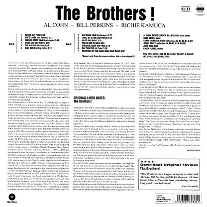 Al Cohn, Bill Perkins, Richie Kamuca - The Brothers! (ltd. ed.) (LP) - PureSound Records