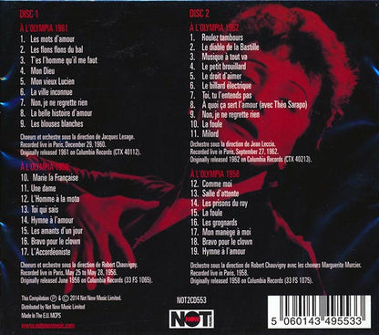 Edith Piaf - At The Paris Olympia (36 tracks) (CD)