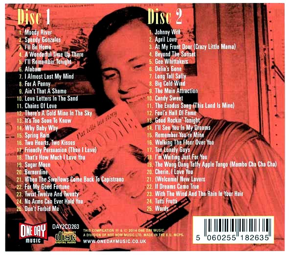 Pat Boone - The Very Best Of Pat Boone (50 tracks) (2xCD) (CD)