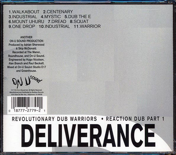 Revolutionary Dub Warriors - Reaction Dub Part 1: Deliverance (CD)
