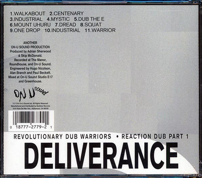 Revolutionary Dub Warriors - Reaction Dub Part 1: Deliverance (CD)