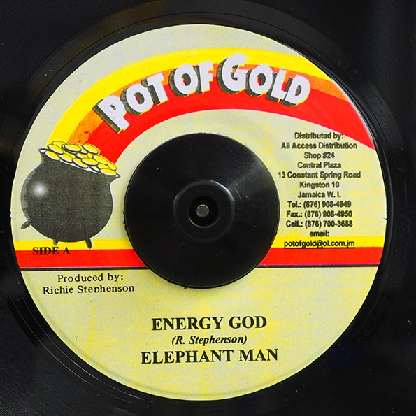 Elephant Man - Energy God  /  Version (7")