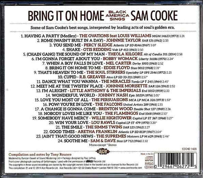 Various - Bring It On Home: Black America Sings Sam Cooke (CD)