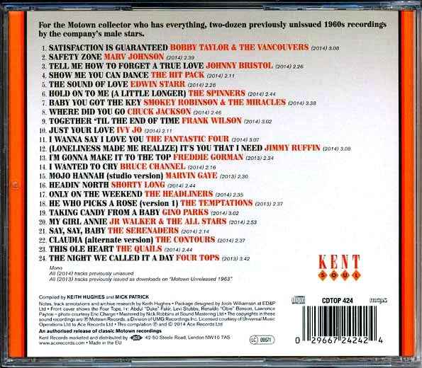 Various - Satisfaction Guaranteed! Motown Guys 1961-1969 (CD)