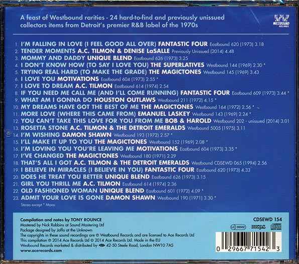 Various - Good All Over: Rare Soul From The Westbound Records Vaults 1969-1975 (CD)