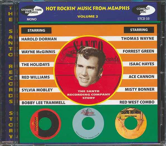 Various - Hot Rocking Music From Memphis Volume 2: The Santo Recording Company Story (CD)
