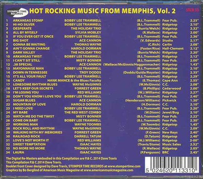 Various - Hot Rocking Music From Memphis Volume 2: The Santo Recording Company Story (CD)
