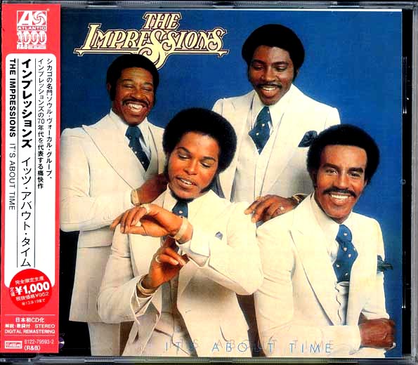 The Impressions - It's About Time (ltd. ed.) (remastered) (CD)