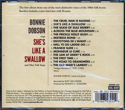 Bonnie Dobson - She's Like A Swallow (CD)
