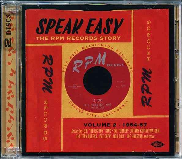 Various - Speak Easy: The RPM Records Story Volume 2: 1954-1957 (CD)
