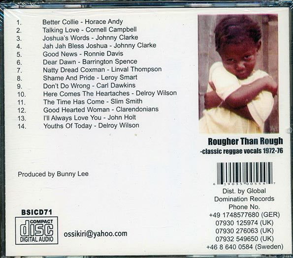 Linval Thompson, Johnny Clarke, Slim Smith, Etc. - Rougher Than Rough: Classic Reggae Vocals 1972-1976 (CD)