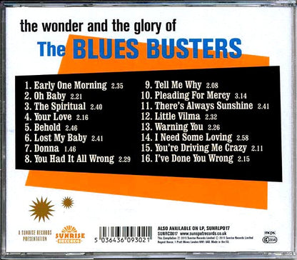 The Blues Busters - The Wonder And The Glory Of The Blues Busters (CD)