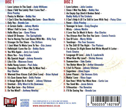 Various - Love Letters In The Sand (50 tracks) (2xCD) (CD)