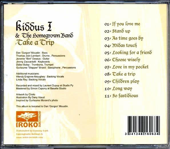 Kiddus I - Take A Trip (CD)