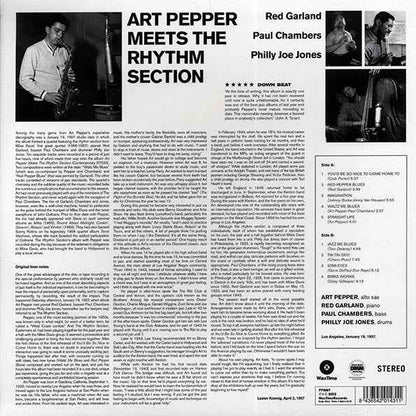 Art Pepper - Art Pepper Meets The Rhythm Section (ltd. ed.) (180g) - PureSound Records