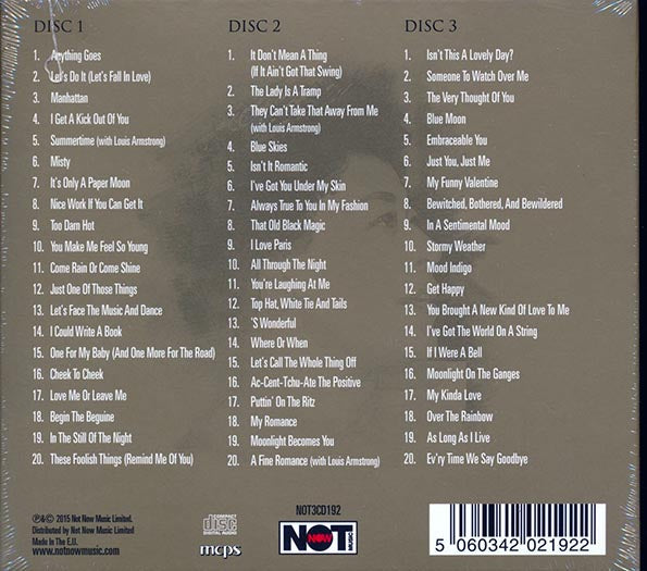 Ella Fitzgerald - Gold: 60 Original Classics (60 tracks) (3xCD) (CD)
