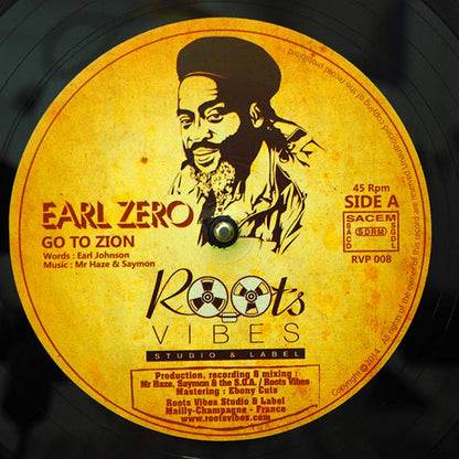 Earl Zero - Go To Zion (Extended Mix)  /  Nam - Zion Blood (12")