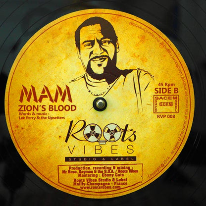 Earl Zero - Go To Zion (Extended Mix)  /  Nam - Zion Blood (12")