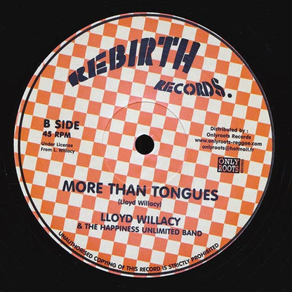 Lloyd Willacy - Bacra Massa (Extended Mix)  /  Lloyd Willacy - More Than Tongues (12")