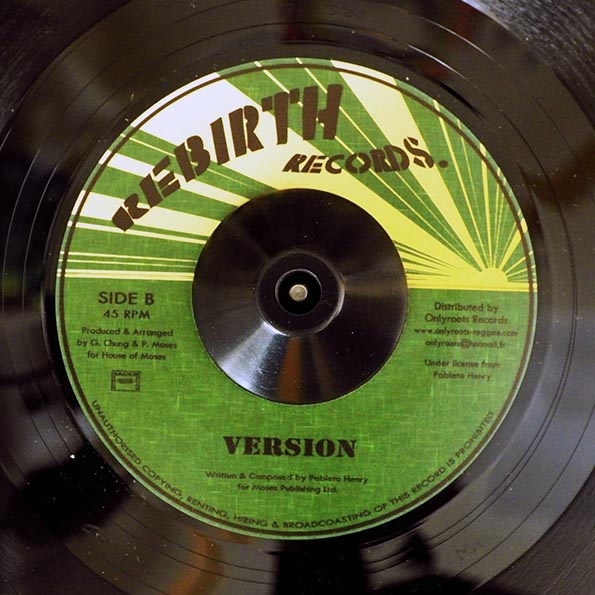 Pablo Moses - I Man A Grass Hopper  /  Version (7")