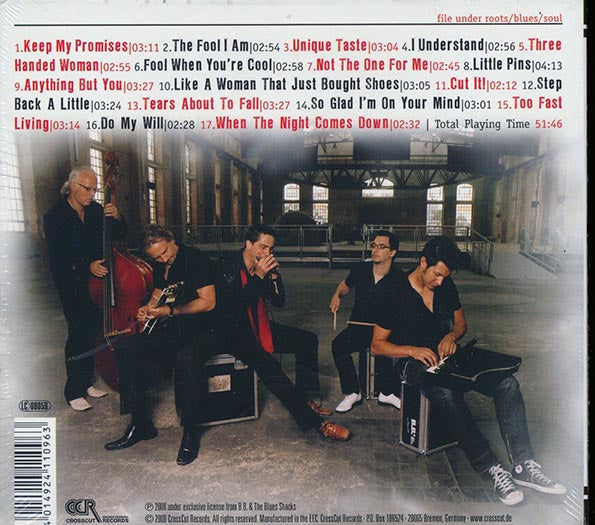 BB & The Blues Shacks - Unique Taste (CD)