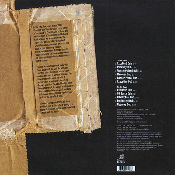 King Tubby - Midnight Rock At King Tubby's (LP) - PureSound Records
