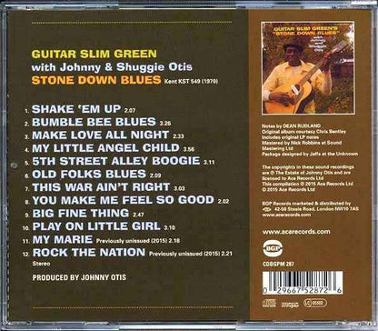 Guitar Slim Green, Johnny & Shuggie Otis - Stone Down Blues (CD)