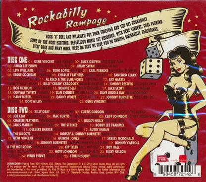 Various - Rockabilly Rampage: 50 Crucial Rockabilly Recordings (CD)